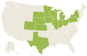 PEG Map Updated 2019